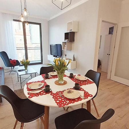 Central Apartments Ogrody 1 & Parking Gdansk Dış mekan fotoğraf
