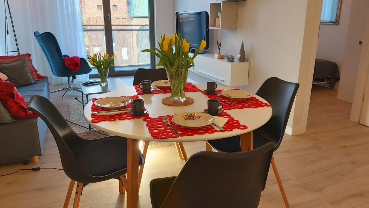 Central Apartments Ogrody 1 & Parking Gdansk Dış mekan fotoğraf